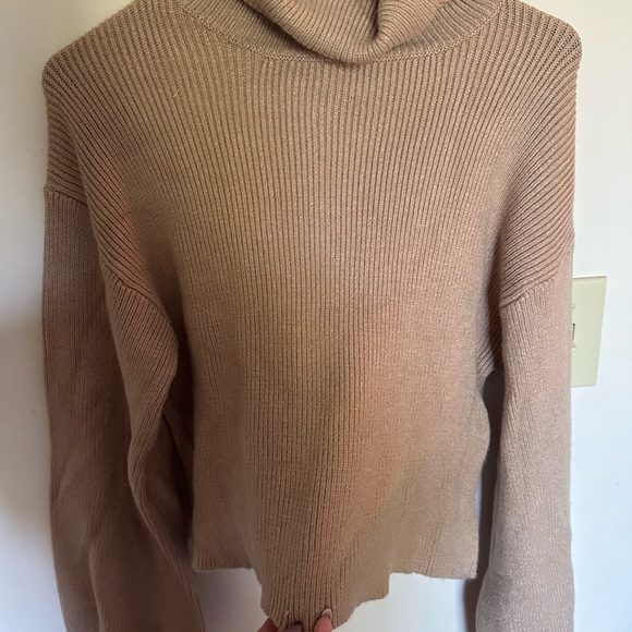 Basic Balloon Sleeve Sweater - Picture 4 of 4